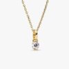 Pandora Talisman 14-karätiger Gold-Anhänger mit synthetischem Diamanten in Unendlichkeitsform – 0,25 ct TW, 14-karätiges Gold