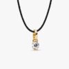 Pandora Talisman 14-karätiger Gold-Anhänger mit synthetischem Diamanten in Unendlichkeitsform – 0,25 ct TW, 14-karätiges Gold