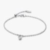 Pandora Talisman Armband aus Sterlingsilber mit Herzanhänger aus Lab-Grown Diamonds – 0,25 Karat Gesamtgewicht, Sterlingsilber Pandora Talisman Armband aus Sterlingsilber mit Herzanhänger aus Lab-Grown Diamonds – 0,25 Karat Gesamtgewicht, Sterlingsilber