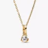 Pandora Talisman-Geschenkset mit im Labor gezüchtetem Diamant, 14 Karat Gold, 2er-Set