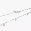 Pandora Talisman Halskette aus Sterlingsilber mit Lab-Grown-Diamanten, Papierklammerkette, 0,33 ct TW, Sterlingsilber