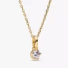 Pandora Talisman Mond-Anhänger mit synthetischem Diamanten, 0,25 Karat, 14 Karat vergoldet, 2er-Set