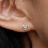 Pandora Talisman Ohrringe aus Sterlingsilber mit Lab-Grown Diamonds – 0,30 ct TW, Sterlingsilber Pandora Talisman Ohrringe aus Sterlingsilber mit Lab-Grown Diamonds – 0,30 ct TW, Sterlingsilber