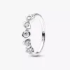 Pandora Talisman-Ring aus Sterlingsilber mit Lab-Grown Diamonds, 0,33 Karat insgesamt, Sterlingsilber Pandora Talisman-Ring aus Sterlingsilber mit Lab-Grown Diamonds, 0,33 Karat insgesamt, Sterlingsilber