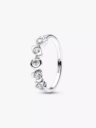 Pandora Talisman-Ring aus Sterlingsilber mit Lab-Grown Diamonds, 0,33 Karat insgesamt, Sterlingsilber