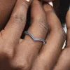 Pandora Timeless funkelnder blauer Ring aus Sterlingsilber Pandora Timeless funkelnder blauer Ring aus Sterlingsilber