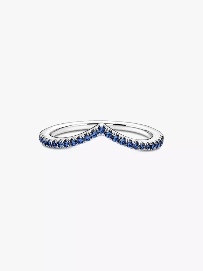 Pandora Timeless funkelnder blauer Ring aus Sterlingsilber Pandora Timeless funkelnder blauer Ring aus Sterlingsilber