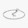 Pandora Timeless, funkelndes Tennisarmband- und Ohrring-Set 2er-Set