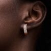 Pandora Timeless Pavé Doppelreihige Ohrringe – 14 Karat Roségoldbeschichtung Pandora Timeless Pavé Doppelreihige Ohrringe – 14 Karat Roségoldbeschichtung