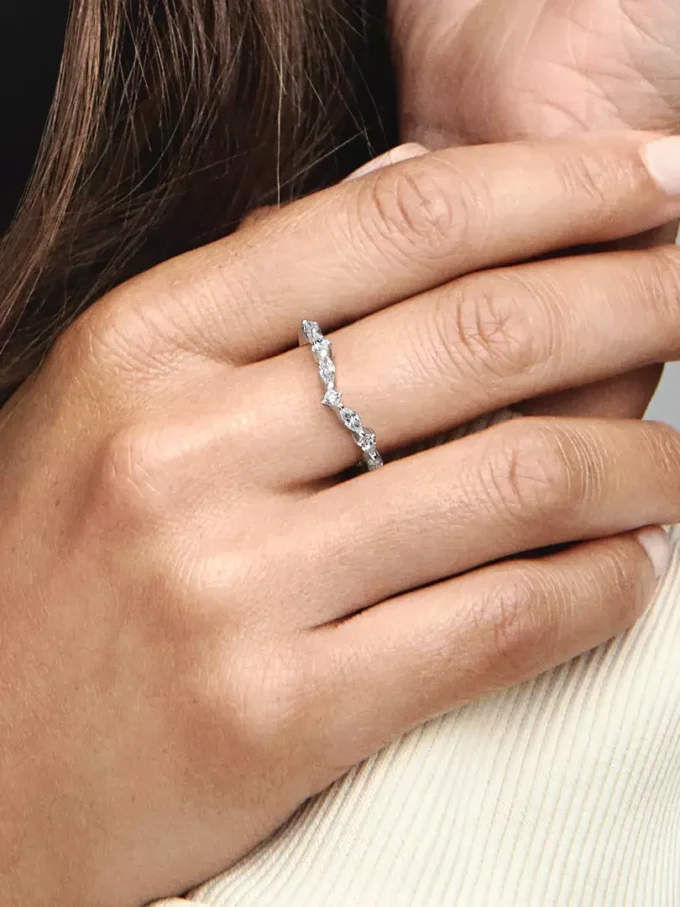 Pandora Timeless Wish funkelnder Wechselring aus Sterlingsilber Pandora Timeless Wish funkelnder Wechselring aus Sterlingsilber