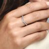 Pandora Timeless Wish Half Sparkling Ring – Sterlingsilber Pandora Timeless Wish Half Sparkling Ring – Sterlingsilber