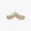Pandora Timeless Wish Tiara-Ring, 14-karätig vergoldet
