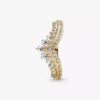 Pandora Timeless Wish Tiara-Ring, 14-karätig vergoldet