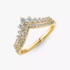 Pandora Timeless Wish Tiara-Ring, 14-karätig vergoldet