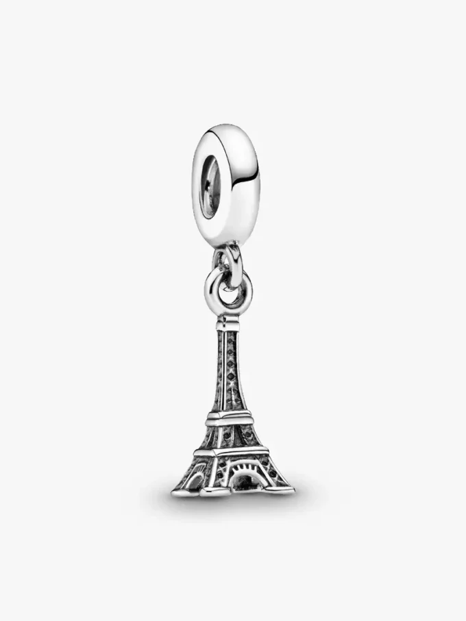Paris Eiffelturm-Dangle Charm aus Sterlingsilber