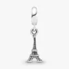 Paris Eiffelturm-Dangle Charm aus Sterlingsilber