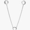 Pavé Circles Halskette – Sterlingsilber Pavé Circles Halskette – Sterlingsilber