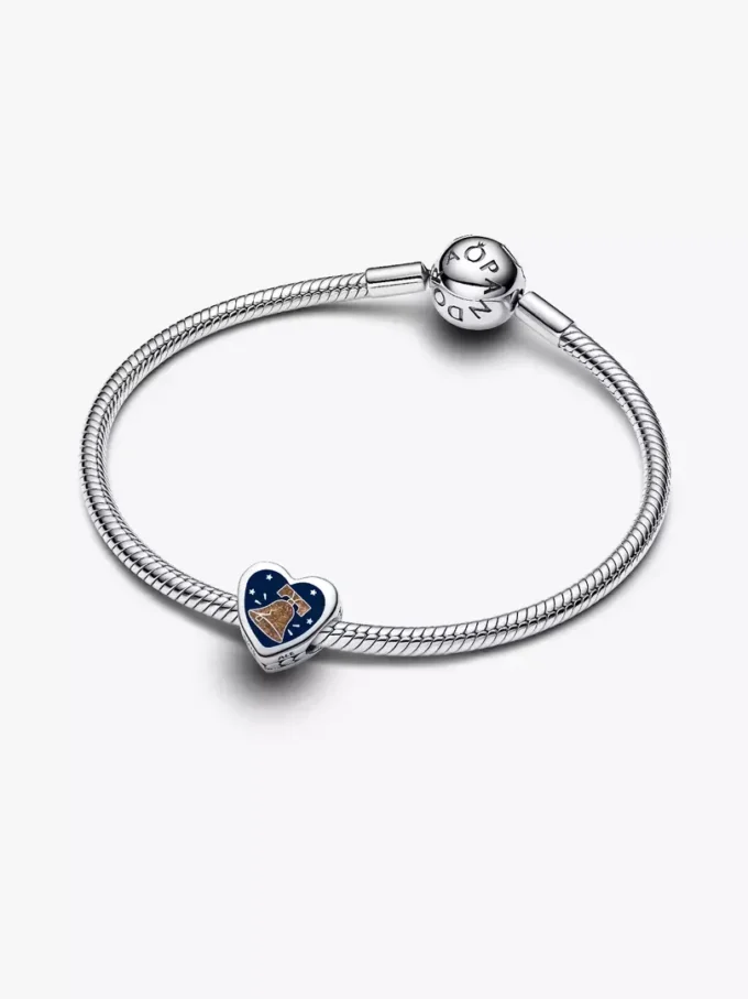Pennsylvania-Herz-Charm aus Sterlingsilber Pennsylvania-Herz-Charm aus Sterlingsilber