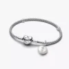 Perlen-Charm-Armband-Set zum Muttertag, 2er-Set Perlen-Charm-Armband-Set zum Muttertag, 2er-Set