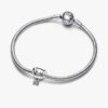 Pet Dog & Bone Charm – Sterlingsilber