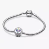 Pickleball-Charm aus Sterlingsilber