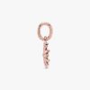 Pink Daisy Flower Dangle Charm – 14 Karat Roségold-Beschichtung Pink Daisy Flower Dangle Charm – 14 Karat Roségold-Beschichtung