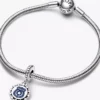 Polizei-Dangle Charm aus Sterlingsilber Polizei-Dangle Charm aus Sterlingsilber