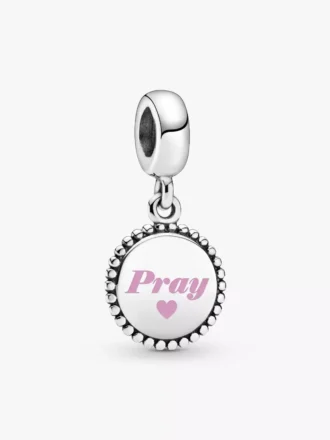 Pray Dangle Charm aus Sterlingsilber
