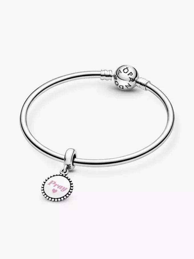 Pray Dangle Charm aus Sterlingsilber Pray Dangle Charm aus Sterlingsilber