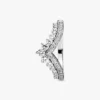 Princess Wishbone Ring aus Sterlingsilber Princess Wishbone Ring aus Sterlingsilber