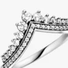 Princess Wishbone Ring aus Sterlingsilber Princess Wishbone Ring aus Sterlingsilber