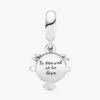 Propellerflugzeug-Dangle Charm – Sterlingsilber Propellerflugzeug-Dangle Charm – Sterlingsilber