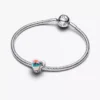 Puerto Rico Herz-Charm aus Sterlingsilber Puerto Rico Herz-Charm aus Sterlingsilber