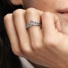Regal Beaded Tiara Ring – Sterlingsilber Regal Beaded Tiara Ring – Sterlingsilber