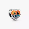 Rhode Island Herz-Charm aus Sterlingsilber Rhode Island Herz-Charm aus Sterlingsilber