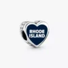 Rhode Island Herz-Charm aus Sterlingsilber Rhode Island Herz-Charm aus Sterlingsilber