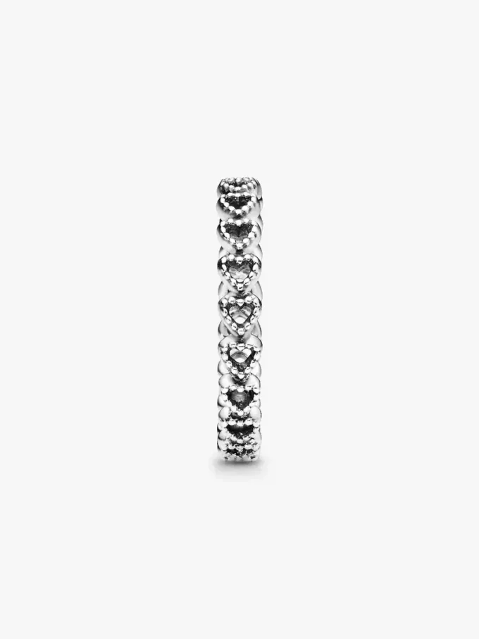Ring mit Herzband aus Sterlingsilber Ring mit Herzband aus Sterlingsilber