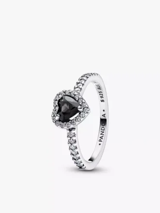 Ring-Set „Black Hearts“ (2er-Set)