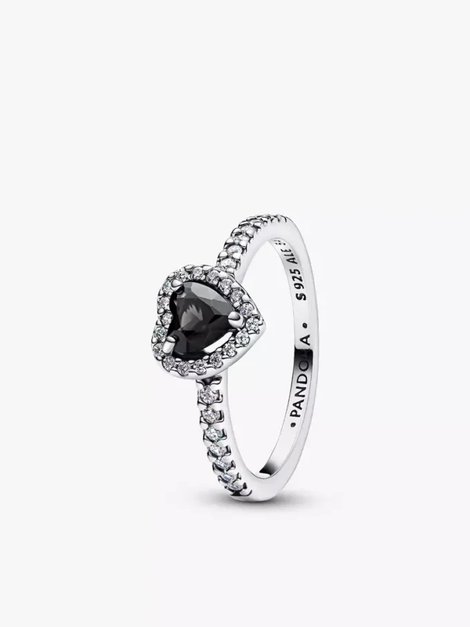 Ring-Set „Black Hearts“ (2er-Set)