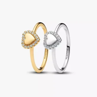Ring-Set „Engraved Together“ (2er-Set)