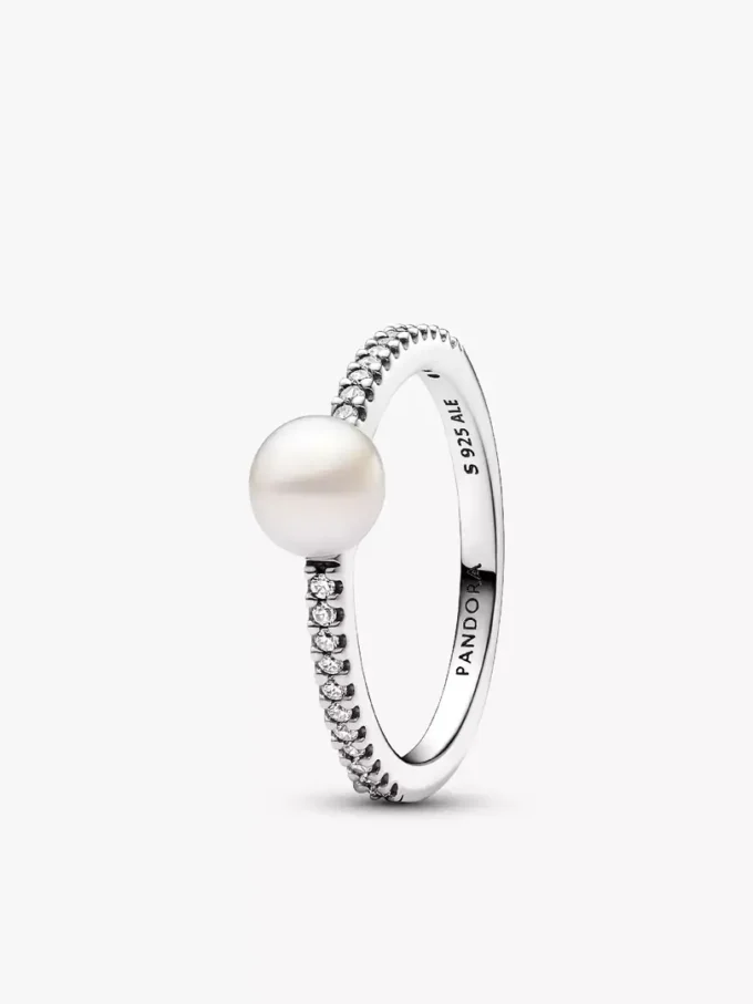 Ring-Set mit behandelten Süßwasser-Zuchtperlen, 2er-Set