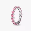 Ring-Set „Pink Heart to Hearts“ (2er-Set)