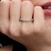 Ring „Texture & Stones“ – Sterlingsilber
