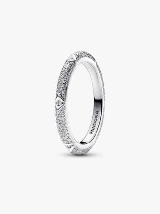 Ring „Texture & Stones“ – Sterlingsilber
