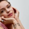 Ring „Texture & Stones“ – Sterlingsilber