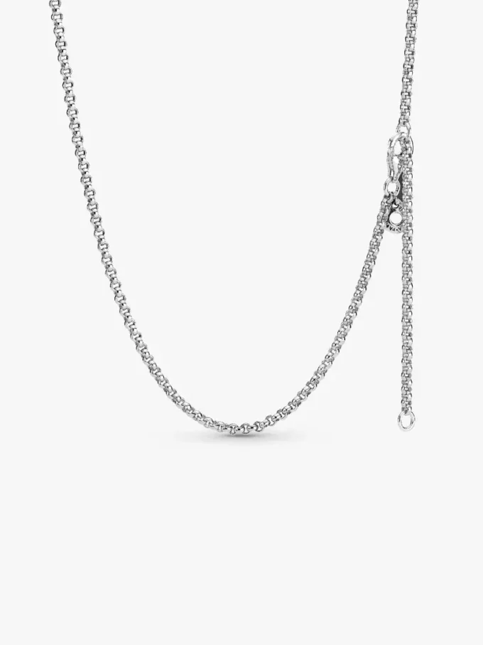 Rolo-Halskette aus Sterlingsilber Rolo-Halskette aus Sterlingsilber