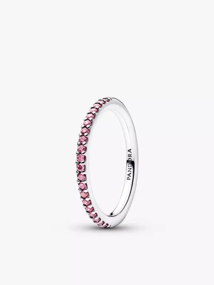 Rosa Schmetterlingsring-Set, 2er-Set