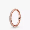 Sparkle & Hearts Ring, 14 Karat Roségold-Beschichtung Sparkle & Hearts Ring, 14 Karat Roségold-Beschichtung