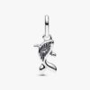 Roter Murano Glass-Koi-Fisch-Mini-Dangle Charm – Sterlingsilber