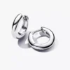 Runde Ohrringe aus Sterlingsilber
